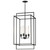 Maxim - 10413BK - Four Light Pendant - Gridline - Black