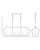 Arden Six Light Linear Pendant (10427NAB)