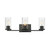 Maxim - 10463CDBK - Three Light Bath Vanity - Livingston - Black