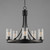 Livingston Five Light Chandelier (10465CDBK)