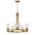 Maxim - 10465CDNAB - Five Light Chandelier - Livingston - Natural Aged Brass