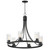 Maxim - 10466CDBK - Six Light Chandelier - Livingston - Black