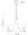 Livingston Three Light Chandelier (10467CDNAB)
