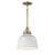 Maxim - 21424GWNAB - One Light Pendant - Hollis - Natural Aged Brass