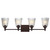 Maxim - 21544CRDBZ - Four Light Bath Vanity - Julip - Dark Bronze