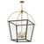 Maxim - 22526BKNAB - Six Light Pendant - McCadden - Black / Natural Aged Brass
