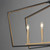 Melrose Six Light Linear Pendant (28616BKNAB)