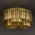Regalia Three Light Semi-Flush Mount (28760GL)