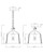 Bellmore One Light Pendant/Semi Flush (5681CLBK)