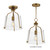 Bellmore One Light Pendant/Semi Flush (5681CLNAB)