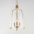 Bellmore Three Light Foyer Pendant (5683CLNAB)