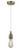Innovations - 100AB-10W-3AB - One Light Mini Pendant - Chelsea - Antique Brass