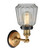 Franklin Restoration One Light Wall Sconce (203BB-BPBK-HRBK-G142)