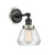 Innovations - 203BK-BPSN-HRSN-G172 - One Light Wall Sconce - Franklin Restoration - Matte Black
