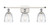 Innovations - 516-3W-WPC-G442 - Three Light Bath Vanity - Ballston - White Polished Chrome