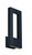 Modern Forms - WS-W5516-BK - LED Outdoor Wall Sconce - Twilight - Black