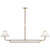 Visual Comfort Signature - MF 5059SB/NO-L - LED Chandelier - Rigby - Soft Brass and Natural Oak