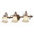 Kalco - 3523BA/1255 - Three Light Bath - Vine - Bark