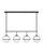 Hinkley - 39675BK - LED Pendant - Hollis - Black