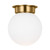 Nodes One Light Flush Mount (KF1101BBS)