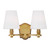 Visual Comfort Studio - AV1002BBS - Two Light Vanity - Paisley - Burnished Brass