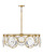Fredrick Ramond - FR31265HBR - LED Pendant - Nala - Heritage Brass