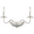 Visual Comfort Signature - PCD 2020CG/PN - LED Wall Sconce - Brigitte - Clear Glass and Polished Nickel