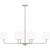 Gallagher Six Light Linear Chandelier (GGR642BN)