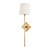 Hudson Valley - 211-AGB - One Light Wall Sconce - Cortland - Aged Brass