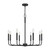 Quoizel - ABR5028MBK - Eight Light Chandelier - Abner - Matte Black
