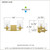 Abner Two Light Bath (ABR8614AB)