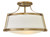 Hinkley - 3522BC - LED Semi-Flush Mount - Charlotte - Brushed Caramel
