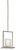 Kichler - 42549CLP - One Light Pendant - Triad - Classic Pewter