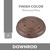 Minka Aire - DR1512-DK - Ceiling Fan Downrod With Wire And Connector - Pancake - Distressed Koa