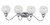 Maxim - 1114CLPC - Four Light Bath Vanity - Ballord - Polished Chrome