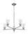 Nuvo Lighting - 60-7185 - Five Light Chandelier - Bransel - Brushed Nickel