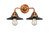 Innovations - 288-2W-AC-M6-BK - Two Light Bath Vanity - Nouveau 2 - Antique Copper