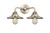 Innovations - 288-2W-SN-M2-SN - Two Light Bath Vanity - Nouveau 2 - Brushed Satin Nickel