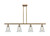 Innovations - 516-4I-BB-G2812-LED - LED Island Pendant - Ballston - Brushed Brass