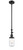 Innovations - 206-BK-G312 - One Light Mini Pendant - Franklin Restoration - Matte Black