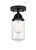 Innovations - 288-1C-BK-G312 - One Light Semi-Flush Mount - Nouveau 2 - Matte Black