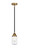 Innovations - 288-1S-BAB-G312 - One Light Mini Pendant - Nouveau 2 - Black Antique Brass