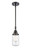 Innovations - 447-1S-BK-G312 - One Light Mini Pendant - Caden - Matte Black