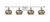 Innovations - 516-4W-WPC-G96-LED - LED Bath Vanity - Ballston - White Polished Chrome