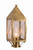 Innovations - 9520-X-AB-CL-C - One Light Post Lantern - Ashford - Antique Brass