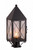 Innovations - 9520-X-BK-CL-C - One Light Post Lantern - Ashford - Matte Black