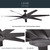 Lehr 80"Ceiling Fan (310115DBK)