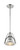Nuvo Lighting - 60-7211 - One Light Pendant - Barbett - Polished Nickel