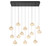 Lib & Co. - 12126-02 - LED Chandelier - Calcolo - Matte black