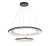 Lib & Co. - 12164-040 - LED Chandelier - Nettuno - Painted Brushed Grey
